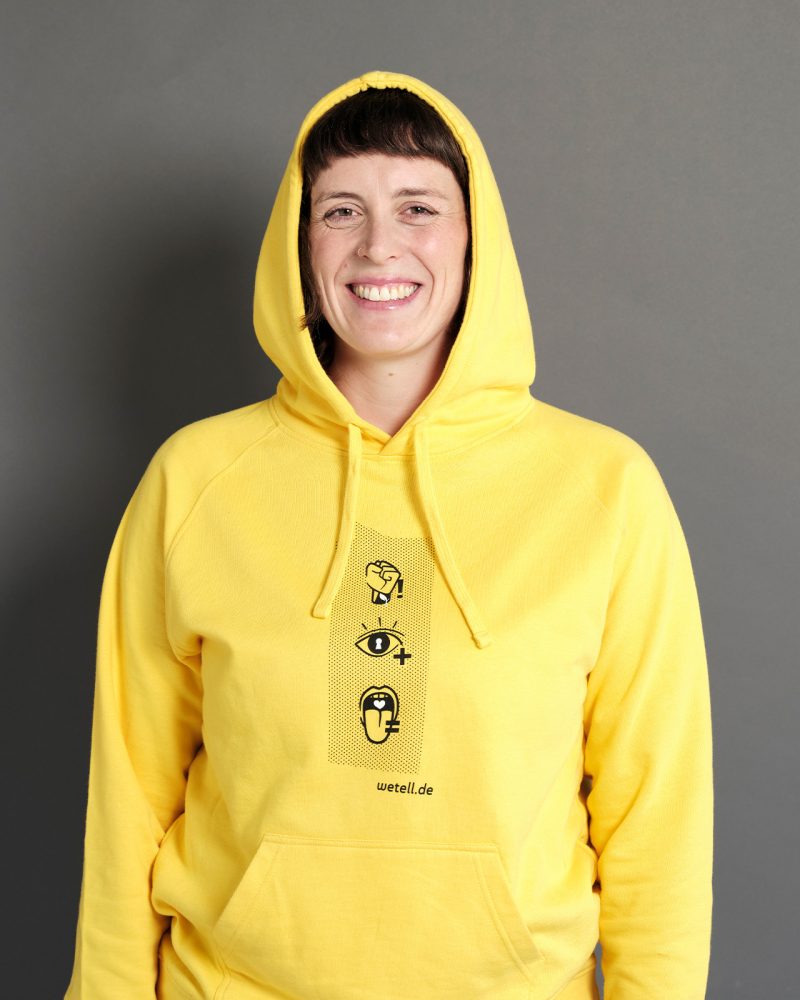 Hoodie Gelb