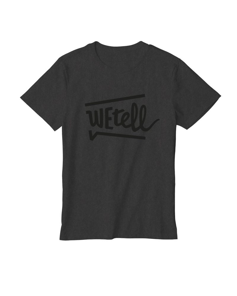 T-Shirt Dunkelgrau Logo