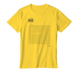 T-Shirt Gelb "Es funkt"